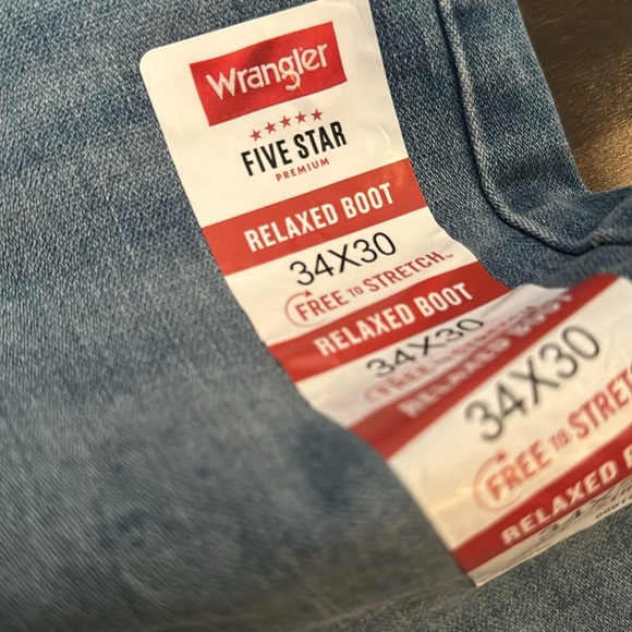 Wrangler relaxed boot cut NWT 34/30 - Picture 7 of 9